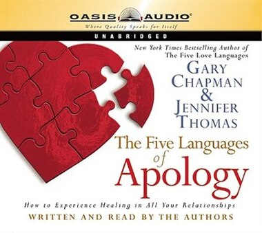 The Five Languages Of Apology Book By Gary Chapman Audio Book Cd Chapters Indigo Ca