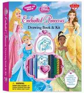 Learn To Draw Disney's Enchanted Princesses Drawing Book & Kit: Includes Everything You Need To Draw Your Favorite Disney Princesses! by Disney Storybook Artists