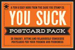 The You Suck Postcard Pack by Cider Mill Press