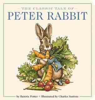 The Classic Tale Of Peter Rabbit Oversized Padded Board Book: The Classic Edition by Beatrix Potter