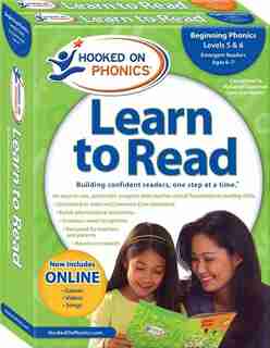 Hooked on Phonics Learn to Read - Levels 5&6 Complete: Beginning Phonics (Emergent Readers First Grade Ages 6-7) by Hooked On Phonics.