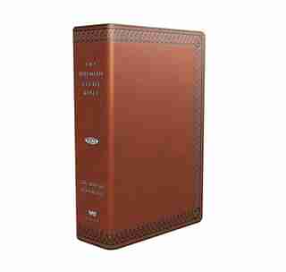 The Jeremiah Study Bible, Nkjv: (brown W/ Burnished Edges) Leatherluxe® W/thumb Index: What It Says. What It Means. What It Means for You. by David Jeremiah