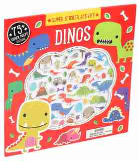 Super Sticker Activity: Dinos by Dawn Machell