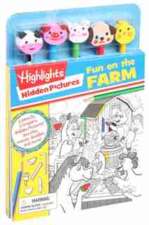 Highlights: Hidden Pictures: Fun on the Farm by Kat Editors Of Silver Dolphin Books