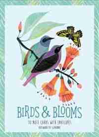 Birds & Blooms Artwork By Geninne: 10 Note Cards And Envelopes by Geninne