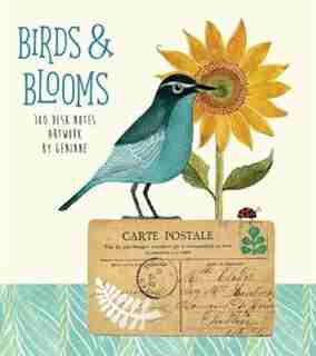 Birds & Blooms 180 Desk Notes: Artwork By Geninne by Geninne