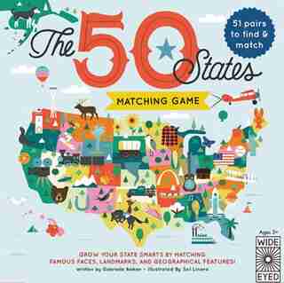 The 50 States Matching Game by Gabrielle Balkan