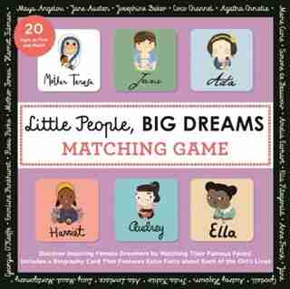 Little People, BIG DREAMS Matching Game: Put Your Brain to the Test with All the Girls of the Little People, BIG DREAMS Series!