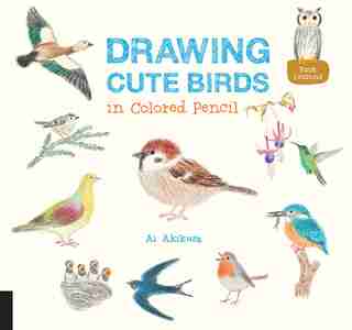 Drawing Cute Birds In Colored Pencil by Ai Akikusa