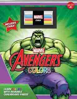 Marvel's Avengers Chalkboard Colors: Learn Colors With Reusable Chalkboard Pages! by Walter Foster Jr. Creative Team