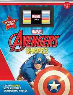 Marvel's Avengers Chalkboard Shapes: Learn Shapes With Reusable Chalkboard Pages! by Walter Foster Jr. Creative Team