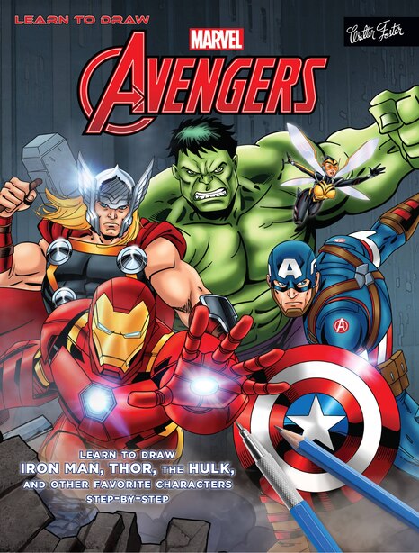 Learn To Draw Marvel S The Avengers Learn To Draw Iron Man Thor