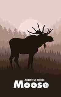 Address Book Moose by Journals R Us