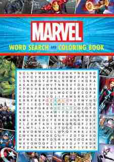 Marvel Word Search and Coloring Book by Editors Of Thunder Bay Press