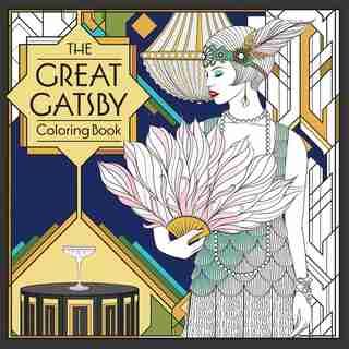 The Great Gatsby Coloring Book by F. Scott Fitzgerald