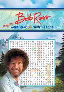 Bob Ross Word Search and Coloring Book by Editors Of Thunder Bay Press
