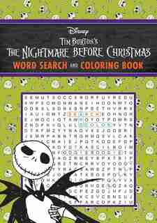 The Nightmare Before Christmas Word Search and Coloring Book by Editors Of Thunder Bay Press