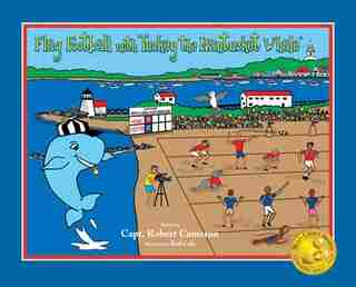 Flag Football With Tuckey The Nantucket Whale by Captain Robert Cameron