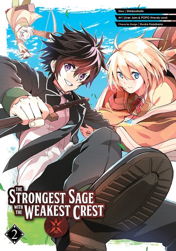 The Strongest Sage With The Weakest Crest 02, Book by Shinkoshoto