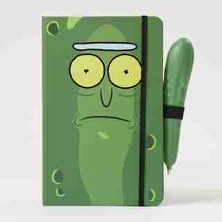 Rick and Morty: Pickle Rick Hardcover Ruled Journal With Pen by Insight Editions