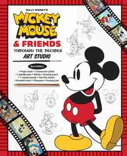 Disney Mickey Mouse & Friends Through the Decades Art Studio by David Gerstein