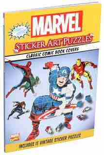 Marvel Sticker Art Puzzles by Steve Behling
