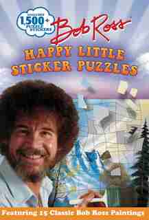 Bob Ross Happy Little Sticker Puzzles by Gina Gold