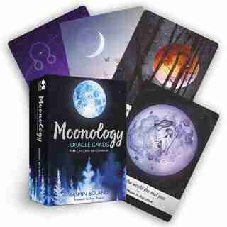 Moonology Oracle Cards: A 44-card Deck And Guidebook de Yasmin Boland