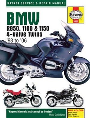 Bmw R850, 1100 & 1150 4-valve Twins '93 To '06 by John H Haynes