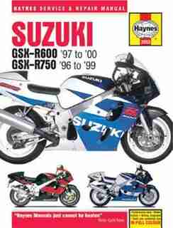 Suzuki Gsx-r600 '97 To '00 - Gsx-r750 '96 To '99 by Matthew Coombs