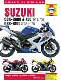 Suzuki Gsx-r600, 750 & 1000, '03-'06 by Haynes Publishing