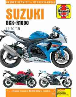Suzuki Gsx-r1000, 2009-2016 by Haynes Publishing