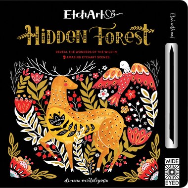 Etchart: Hidden Forest: Reveal The Wonders Of The Wild In 9 Amazing Etchart Scenes by Aj Wood