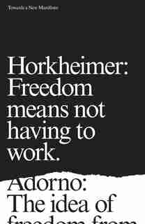 Towards A New Manifesto de Theodor Adorno