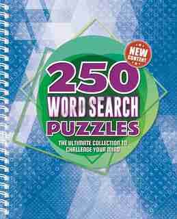 250 Word Search Puzzles: 250 Easy To Hard Wordsearch Puzzles For Adults de IglooBooks