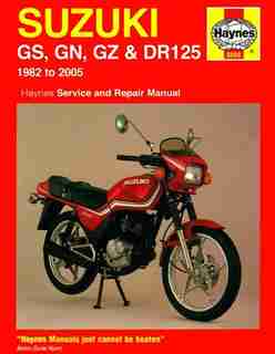 Suzuki Gs & Dr125, '82-'05 by Haynes Publishing