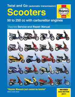 Twist And Go Scooters: 50 To 250 Cc With Carburetor Engines by BOB HENDERSON