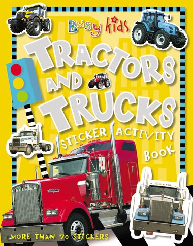 tractors and trucks sticker