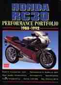 Honda RC30 Performance Portfolio 1988-1992 by R.M. Clarke