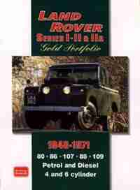 Land Rover Series I, II, IIA 1948-1971 -Gold Portfolio by R.M. Clarke