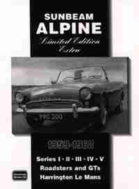 Sunbeam Alpine Limited Edition Extra 1959-1968 by R.M. Clarke