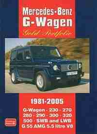 Mercedes-Benz G-Wagen Gold Portfolio 1981-2005 by R.M. Clarke