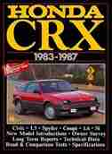 Honda CRX 1983-87 by R.M. Clarke