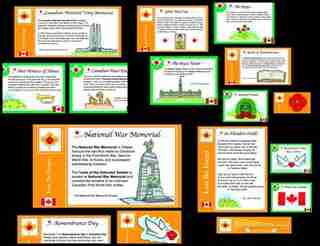 Canadian Remembrance Day Bulletin Board Set by Demetra Turnbull