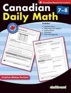 Canadian Daily Math Grades 7-8 by Demetra Turnbull