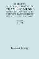Cobbett's Cyclopedic Survey of Chamber Music. Vol.1 (A-H). (Facsimile of first edition). by Walter Willson Cobbett