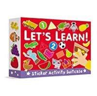 STICKER ACTIVITY SUITCASE LETS LEARN by Na