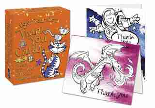 Color Your Own Thank You Cards by David Antram