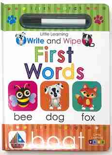 LITTLE LEARNING WRITE & WIPE 1ST WO by Page