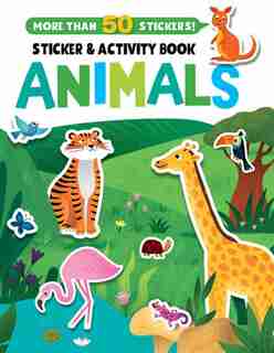 Animals Stickers And Activity Book by Clever Publishing